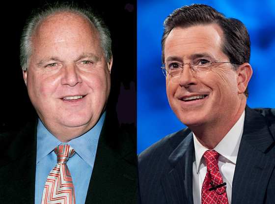 Stephen Colbert, Rush Limbaugh Stephen Colbert, Rush Limbaugh
